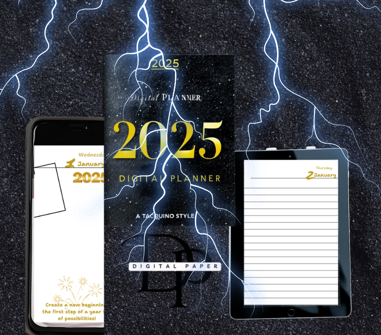 "Digital Planner 2025 for iPad and GoodNotes: Digital Agenda, Calendar and To-Do List for Unlimited Productivity"